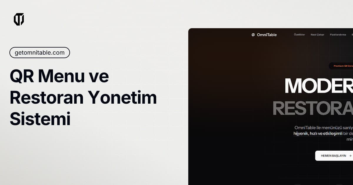 Bodrum Fine Dining Restoran için karekod menü çözümleri — OmniTable